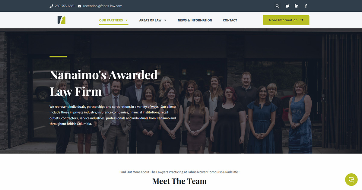 New Look, New Website Nanaimo Lawyers